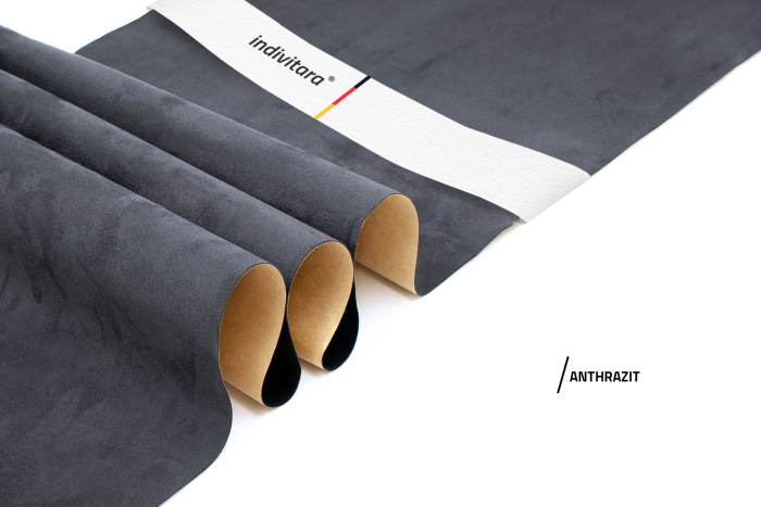 indivitara® Premium - selbstklebender Mikrofaserstoff Premium - Meterware - verschiedene Farben